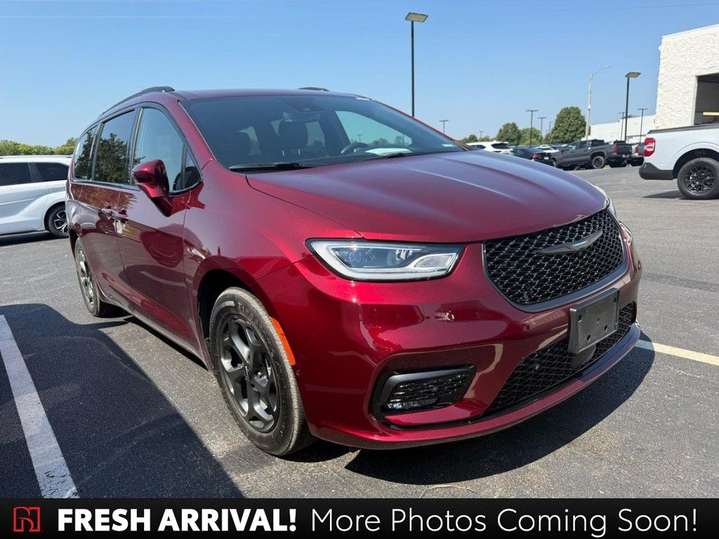 Velvet 2021 Chrysler Pacifica Hybrid Minivan Front-Wheel Drive Continuously Variable Transmission