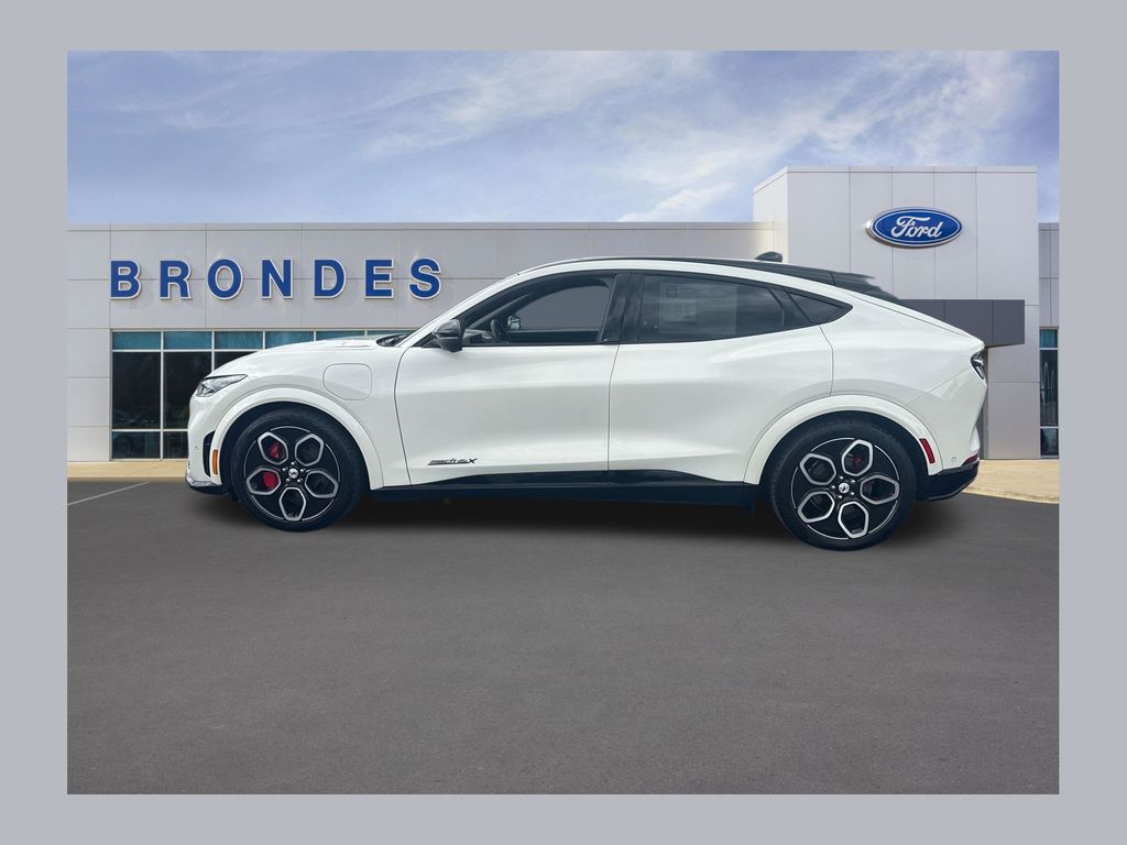 Star White Metallic Tri-Coat 2023 Ford Mustang Mach-E SUV / Crossover All-Wheel Drive Automatic
