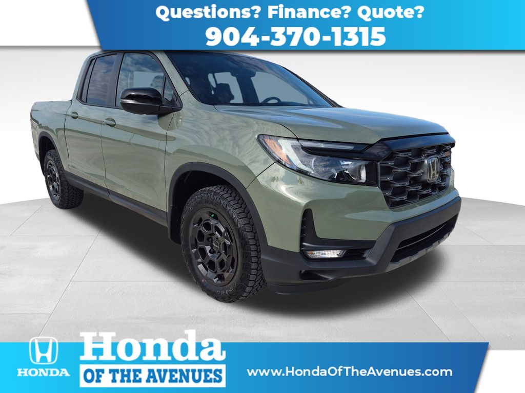 Ash Green Metallic 2026 Honda Ridgeline Pickup Truck All-Wheel Drive 9-Speed Automatic