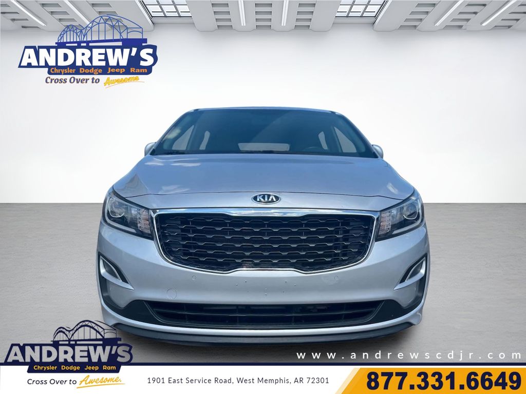 Silky Silver 2019 Kia Sedona Minivan Front-Wheel Drive 8-Speed Automatic