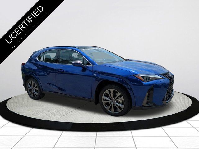 Blue Mica 2025 Lexus UX Hybrid 300h F Sport Design FWD SUV / Crossover Front-Wheel Drive Continuously Variable Transmission