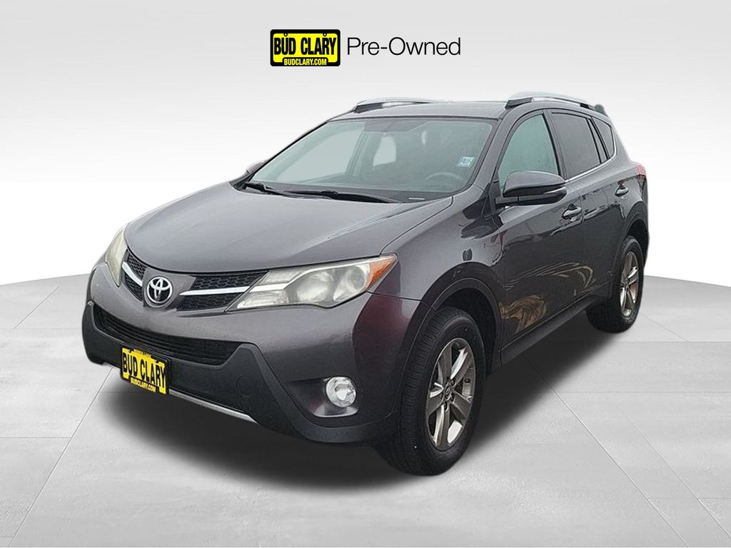 Gray 2015 Toyota RAV4 XLE SUV / Crossover Front-Wheel Drive 6-Speed Automatic