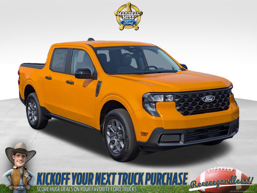 Orange Fury Metallic Tri-Coat 2026 Ford Maverick Pickup Truck All-Wheel Drive 8-Speed Automatic