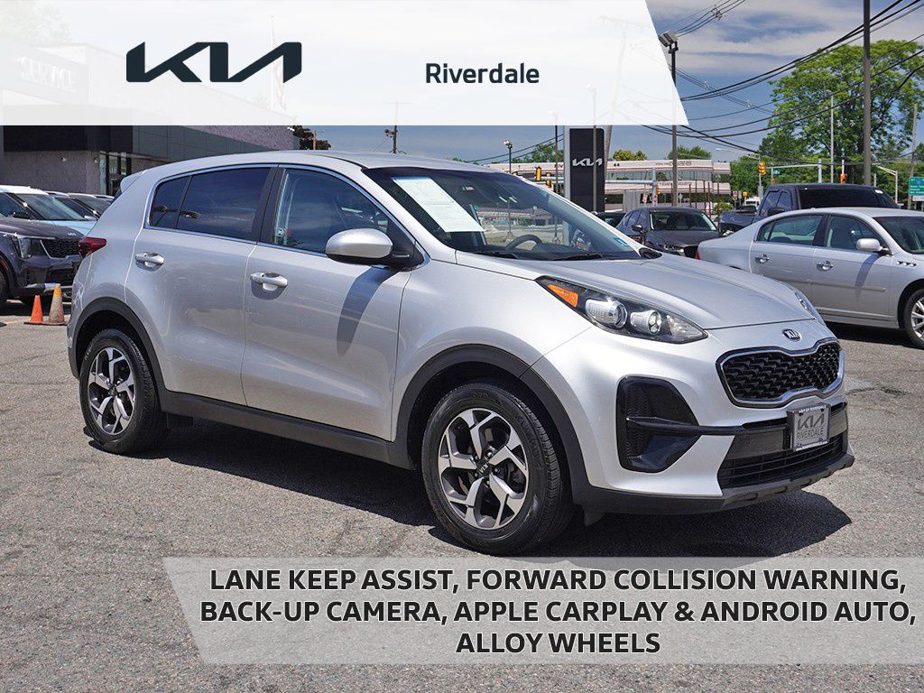 Sparkling Silver 2020 Kia Sportage LX FWD SUV / Crossover Front-Wheel Drive 6-Speed Automatic Overdrive