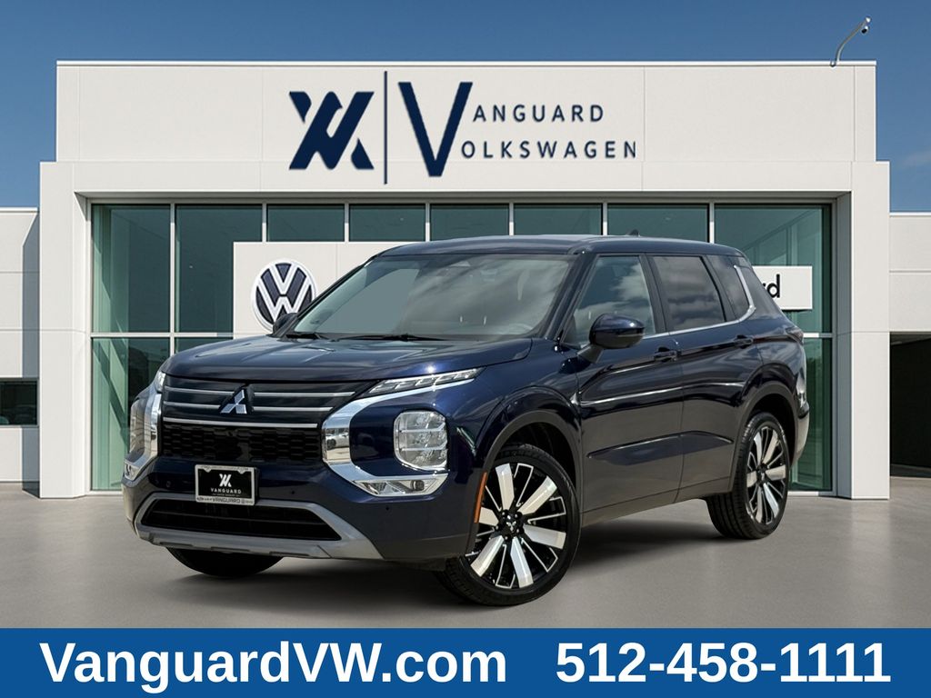 Cosmic Blue Metallic 2025 Mitsubishi Outlander SUV / Crossover Front-Wheel Drive Continuously Variable Transmission