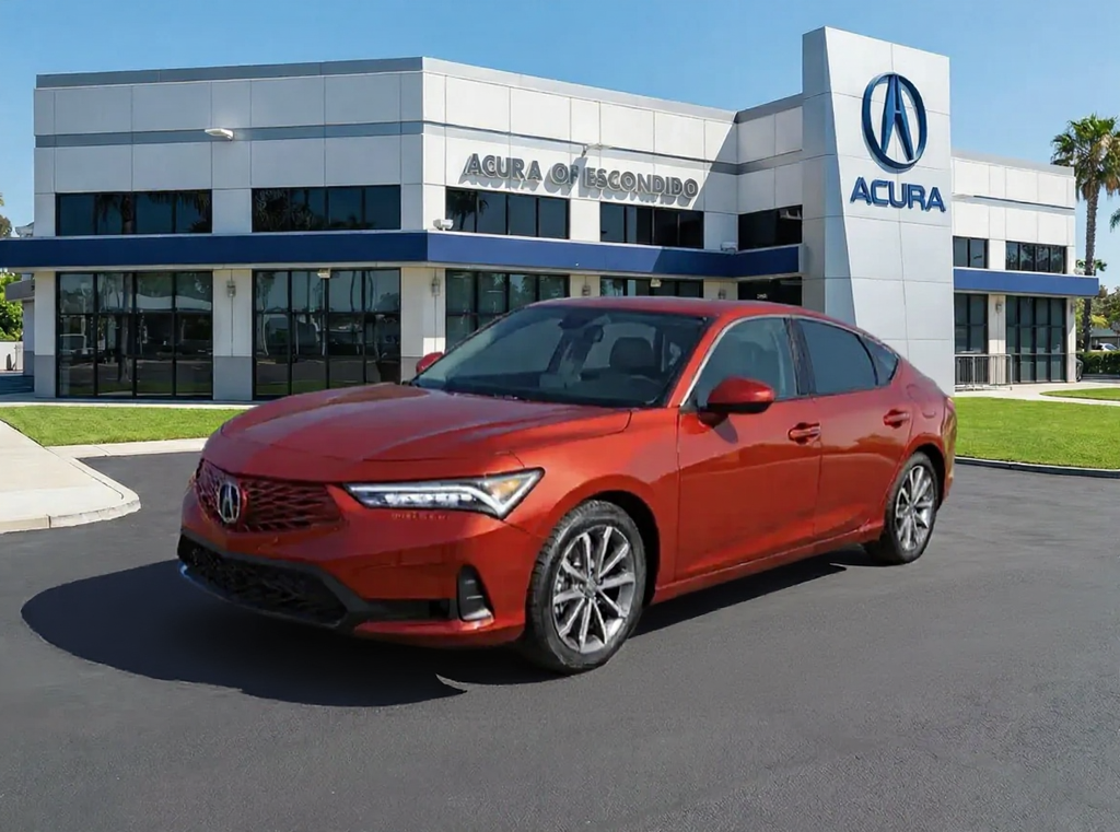 Performance Red Pearl 2026 Acura Integra FWD Sedan Front-Wheel Drive Continuously Variable Transmission