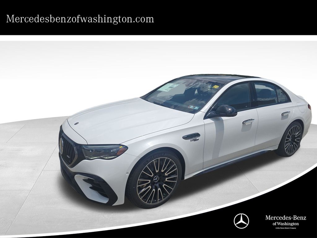2026 Mercedes-Benz E-Class E 53 AMG® White at John Sisson Motors