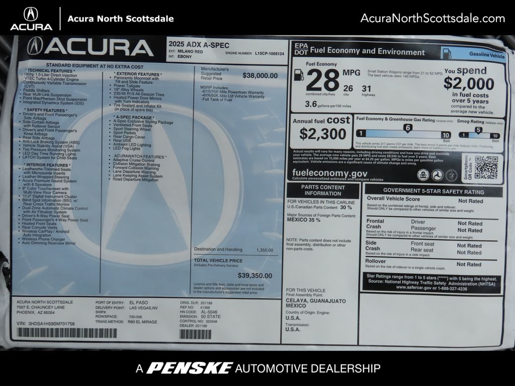 Thumbnail: 2025 Acura ADX - 11