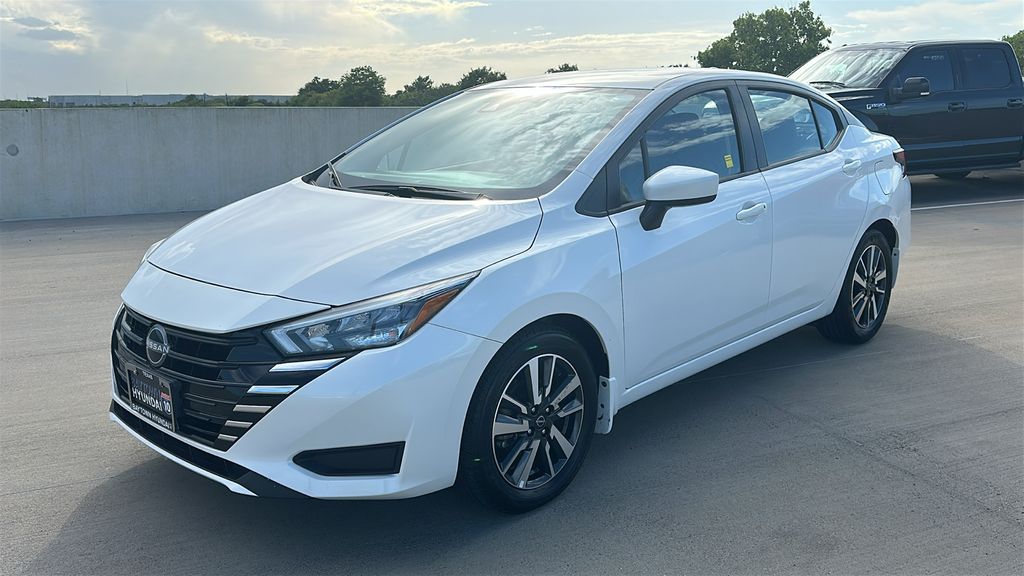 2025 Nissan Versa 1.6 SV White at Wharton Ford
