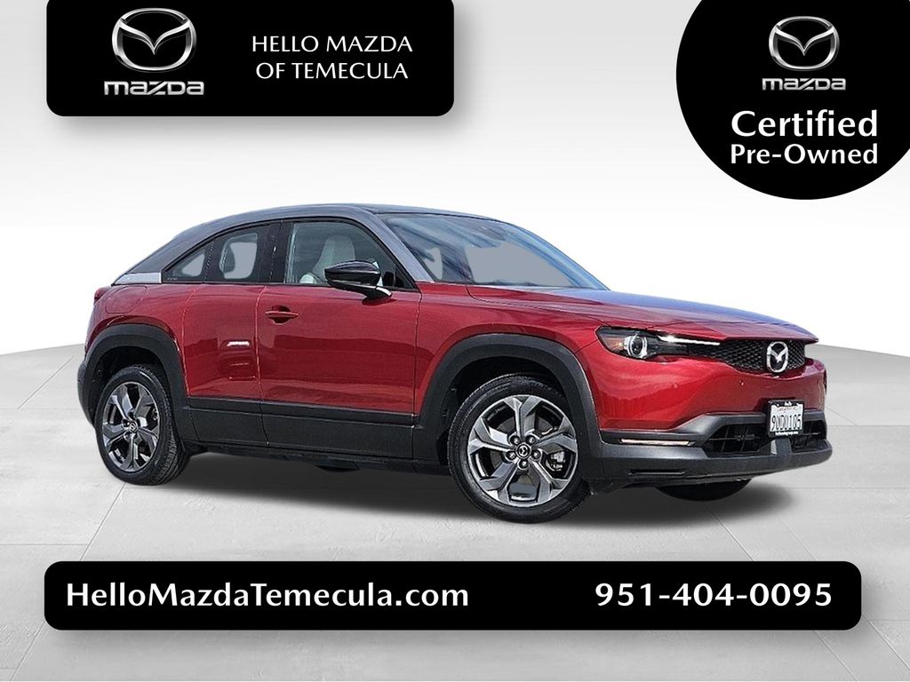 Soul Red Crystal Metallic Multi-Tone 2022 Mazda MX-30 Premium Plus FWD SUV / Crossover Front-Wheel Drive 1-Speed Automatic