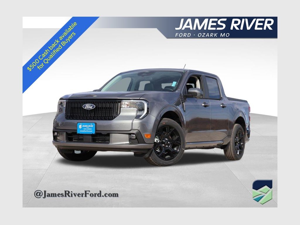 Carbonized Gray Metallic 2026 Ford Maverick Lobo SuperCrew AWD Pickup Truck All-Wheel Drive 7-Speed Automatic
