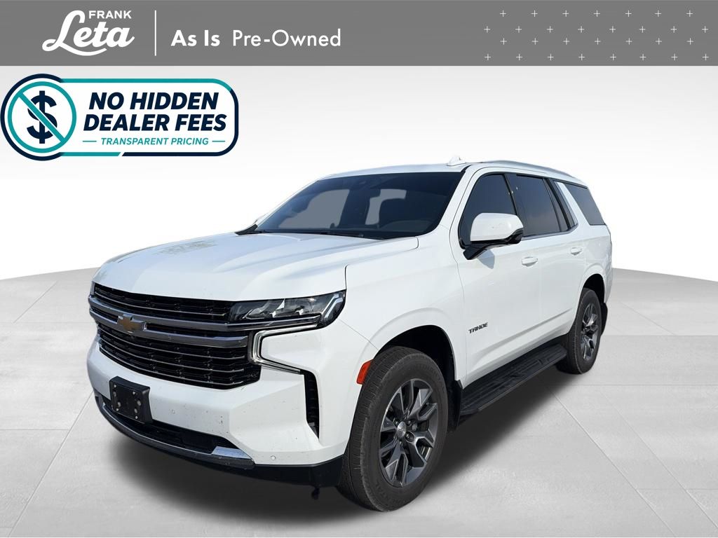 Summit White 2022 Chevrolet Tahoe SUV / Crossover Four-Wheel Drive 