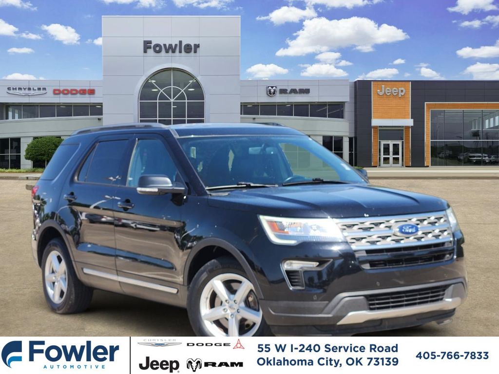 Shadow Black 2018 Ford Explorer SUV / Crossover Front-Wheel Drive 6-Speed Automatic