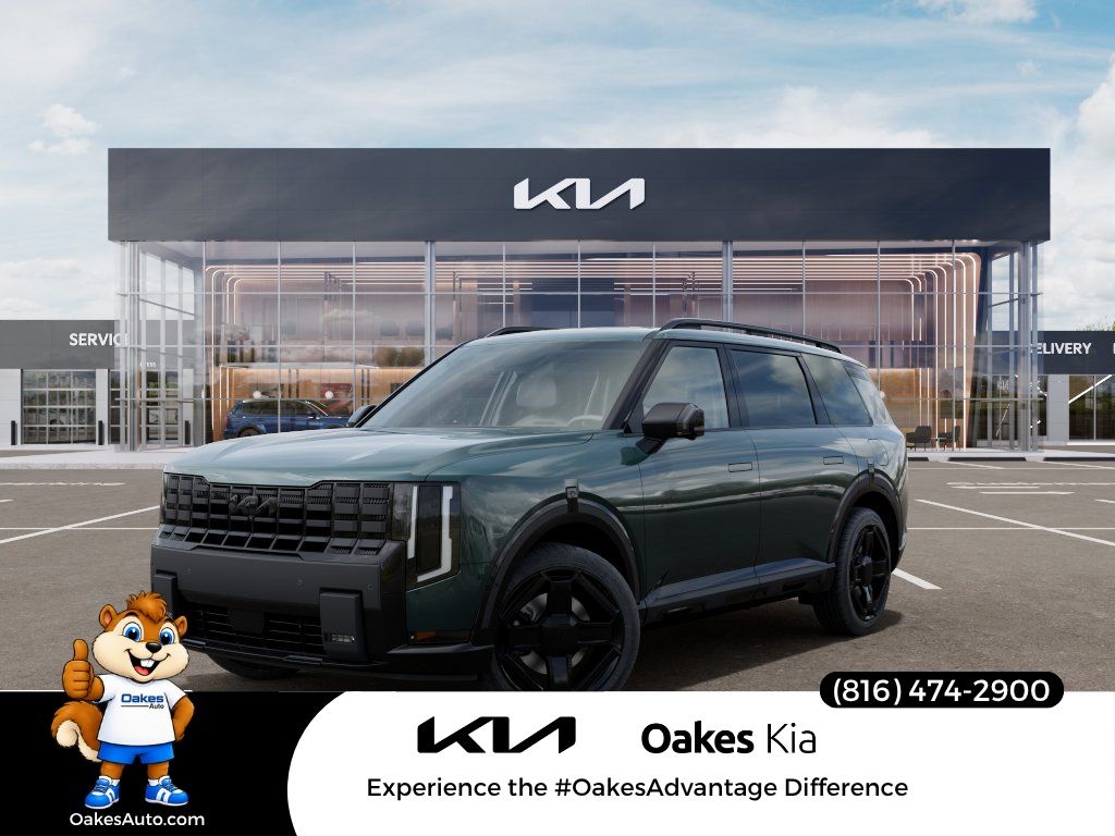 Black Jade Green 2027 Kia Telluride Hybrid SUV / Crossover All-Wheel Drive 6-Speed Automatic