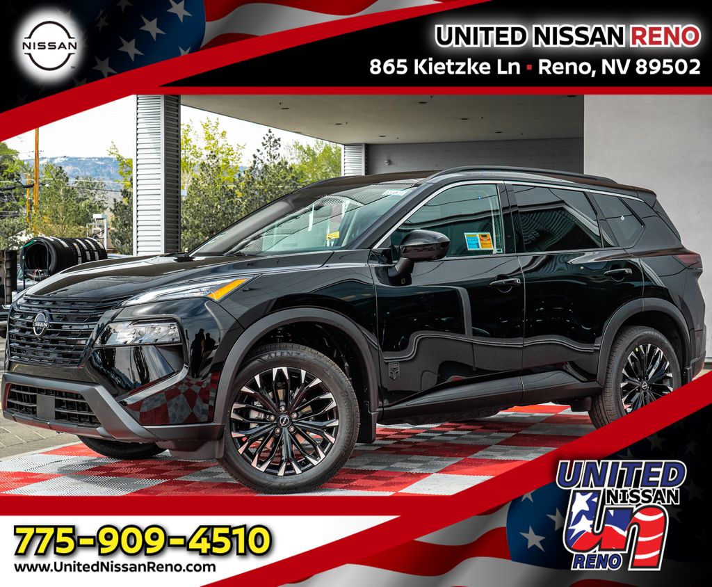 Super Black 2026 Nissan Rogue SUV / Crossover All-Wheel Drive Continuously Variable Transmission