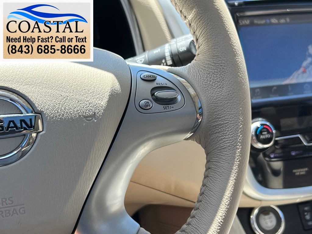 2017 Nissan Murano SV White at Coastal Chevrolet Cadillac