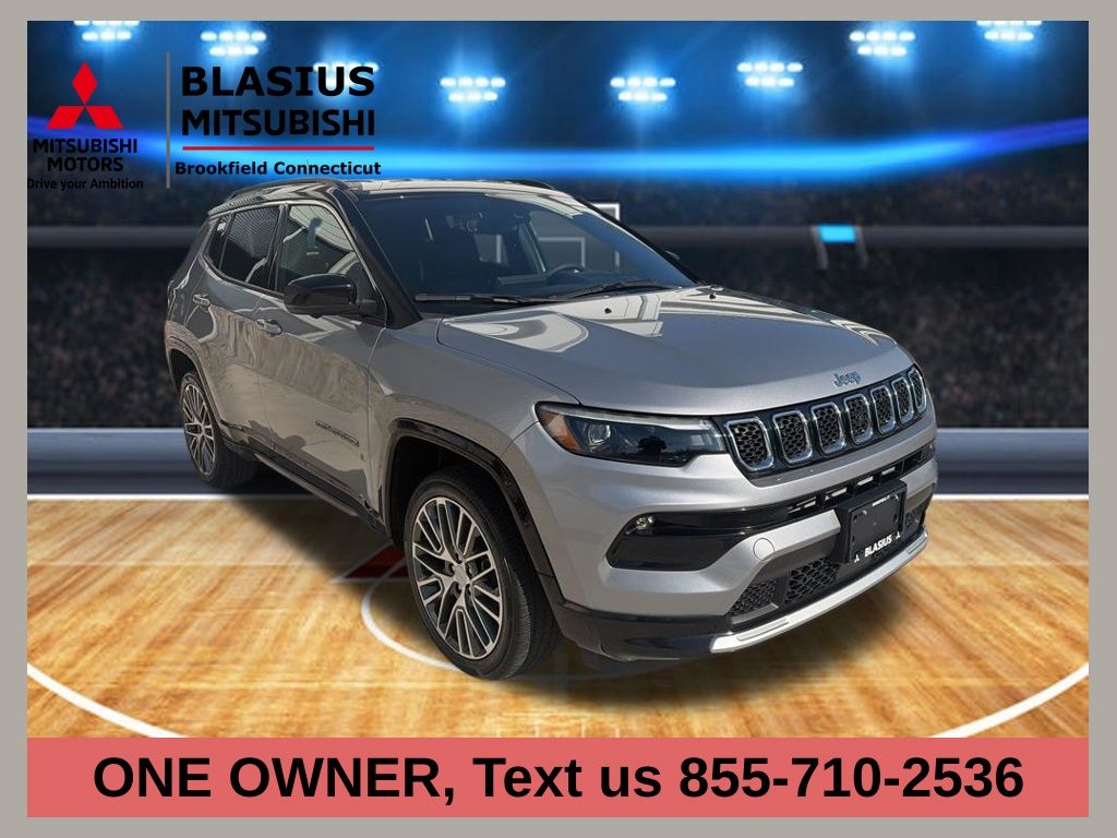 Billet Silver Metallic Clearcoat 2023 Jeep Compass Limited 4WD SUV / Crossover Four-Wheel Drive 8-Speed Automatic