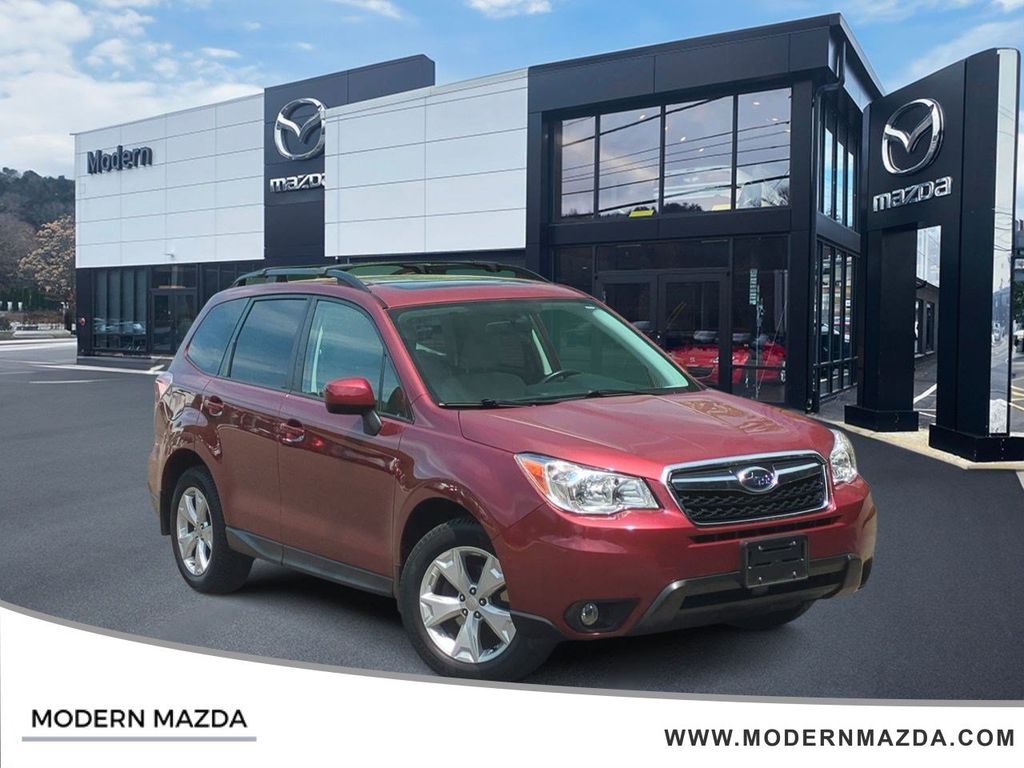 Venetian Red Pearl 2015 Subaru Forester SUV / Crossover All-Wheel Drive 6-Speed Manual