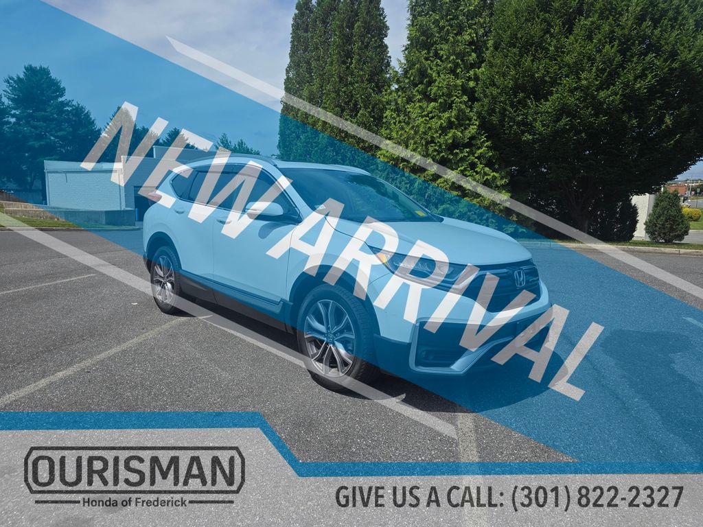 Platinum White Pearl 2021 Honda CR-V SUV / Crossover All-Wheel Drive Continuously Variable Transmission