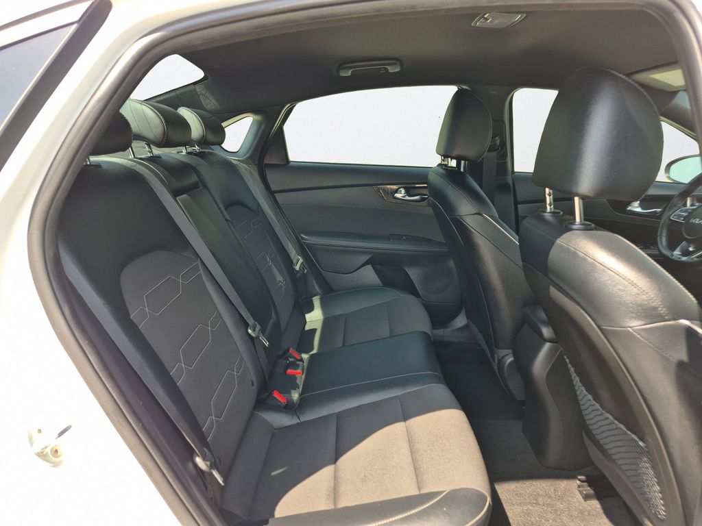 2023 Kia Forte GT-Line White at North Houston Mitsubishi