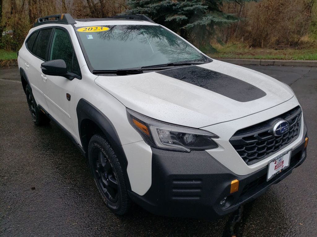 Crystal White Pearl 2023 Subaru Outback Wilderness AWD SUV / Crossover All-Wheel Drive Continuously Variable Transmission