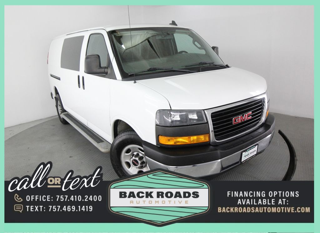 Summit White 2019 GMC Savana Cargo 2500 RWD Van Rear-Wheel Drive 6-Speed Automatic Overdrive