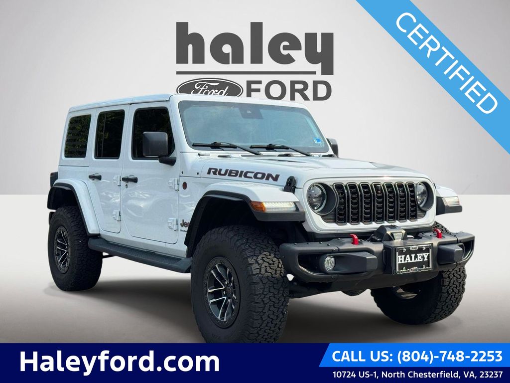 Bright White Clearcoat 2024 Jeep Wrangler SUV / Crossover Four-Wheel Drive 8-Speed Automatic