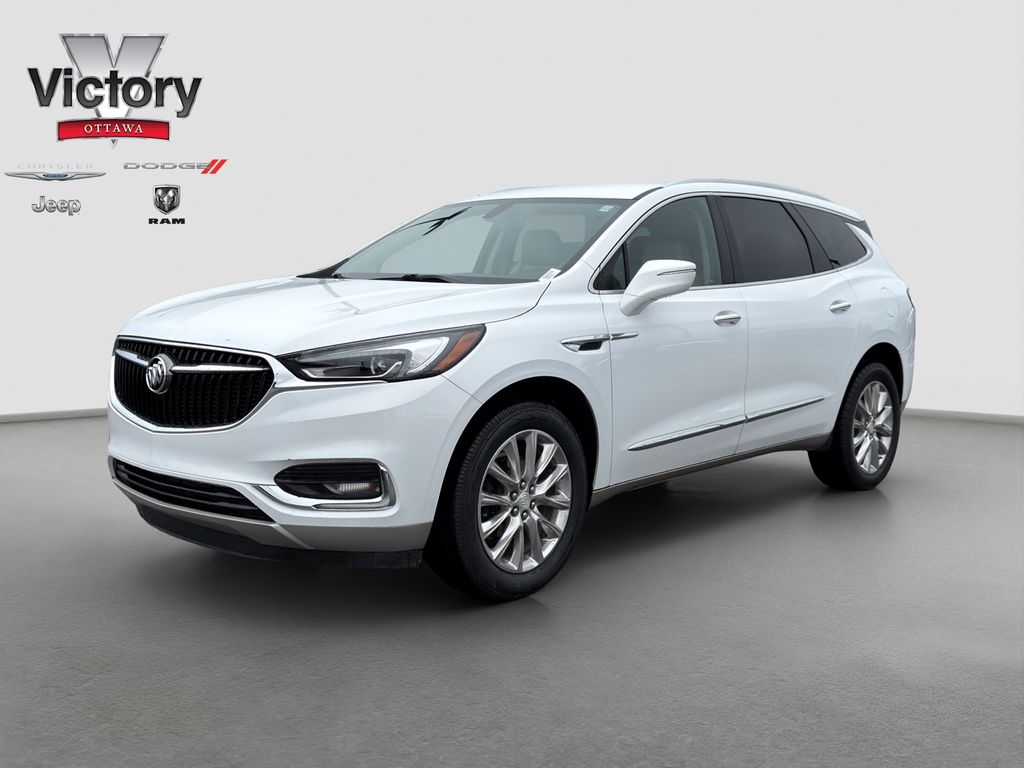 Summit White 2020 Buick Enclave Essence FWD SUV / Crossover Front-Wheel Drive 9-Speed Automatic