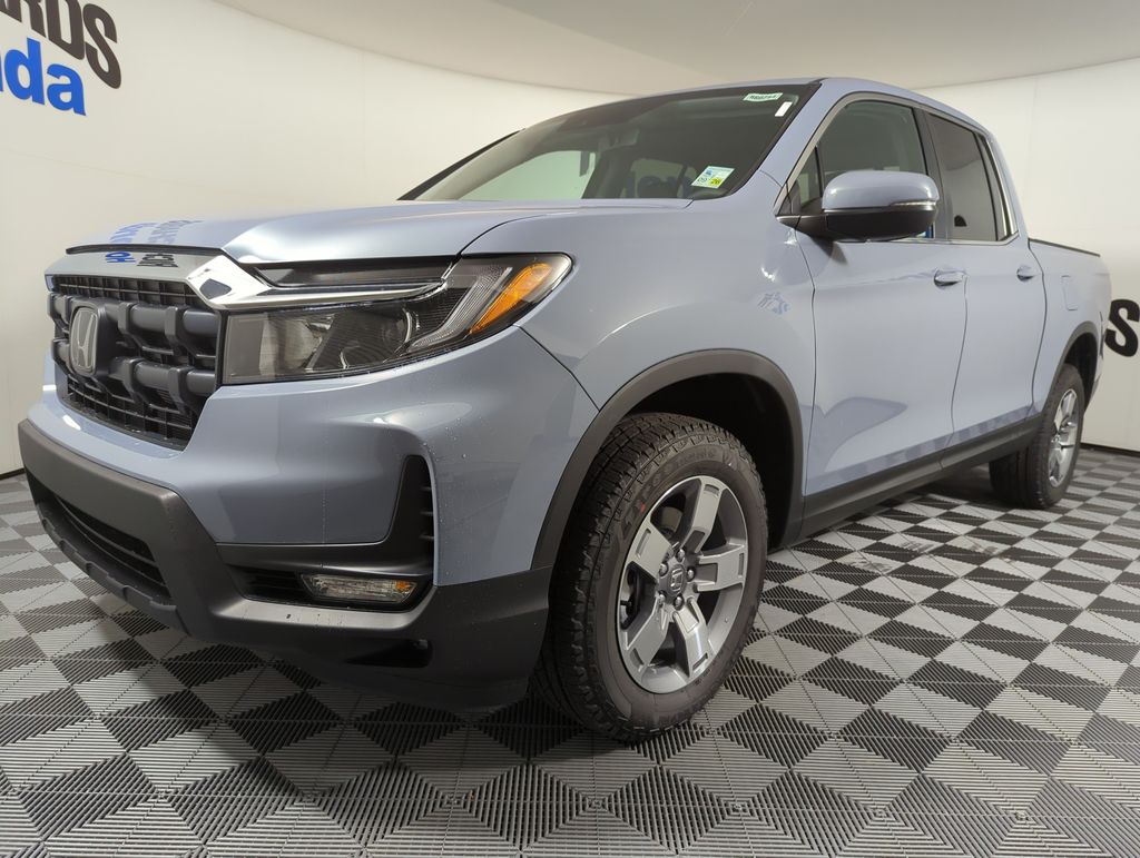 Gray 2026 Honda Ridgeline RTL AWD Pickup Truck All-Wheel Drive 9-Speed Automatic