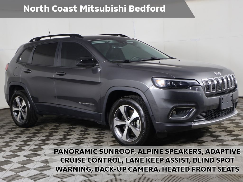 Gray (Granite Crystal Metallic Clearcoat) 2022 Jeep Cherokee Limited 4WD SUV / Crossover Four-Wheel Drive 9-Speed Automatic