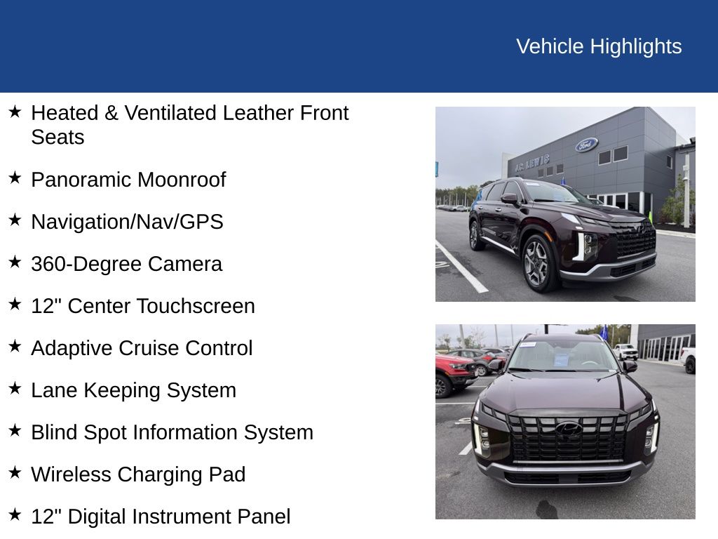 2024 Hyundai PALISADE Limited