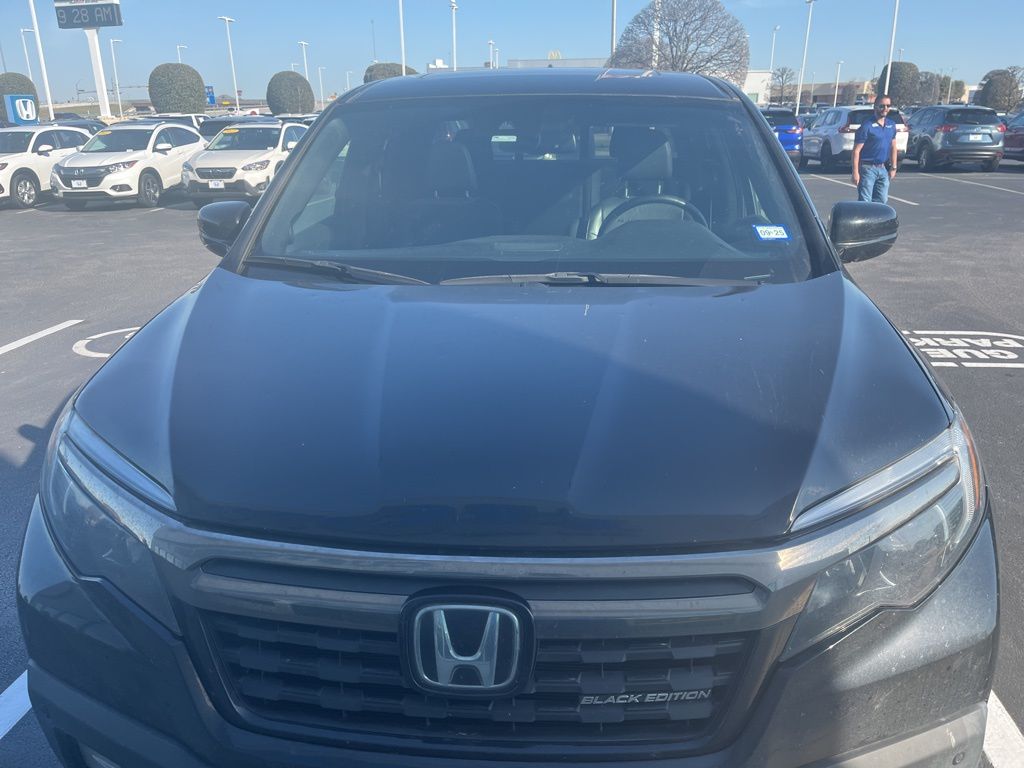 2020 Honda Ridgeline Black Edition 2