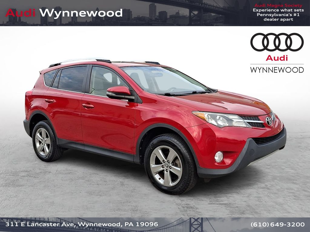 Barcelona Red Metallic 2015 Toyota RAV4 SUV / Crossover All-Wheel Drive 6-Speed Automatic