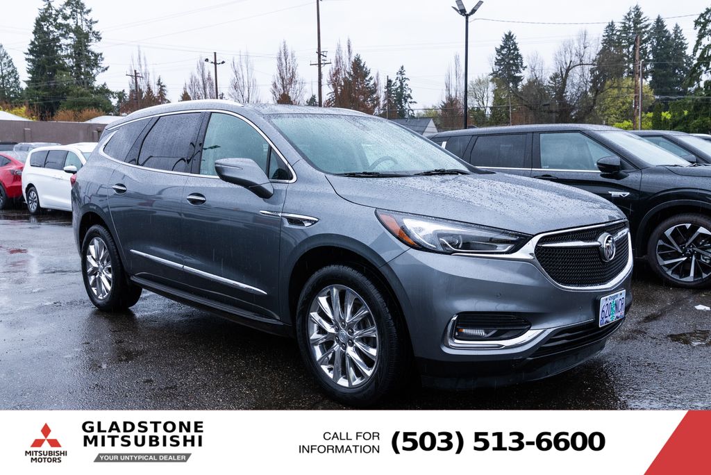 Satin Steel Gray Metallic 2020 Buick Enclave SUV / Crossover Four-Wheel Drive Automatic