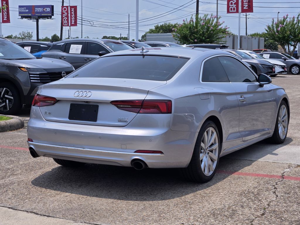 2018 Audi A5 2.0T Premium Plus Silver at DeMontrond Automotive Group