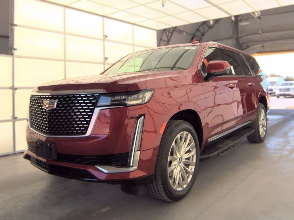 Radiant Red Tintcoat 2023 Cadillac Escalade ESV SUV / Crossover Rear-Wheel Drive Automatic