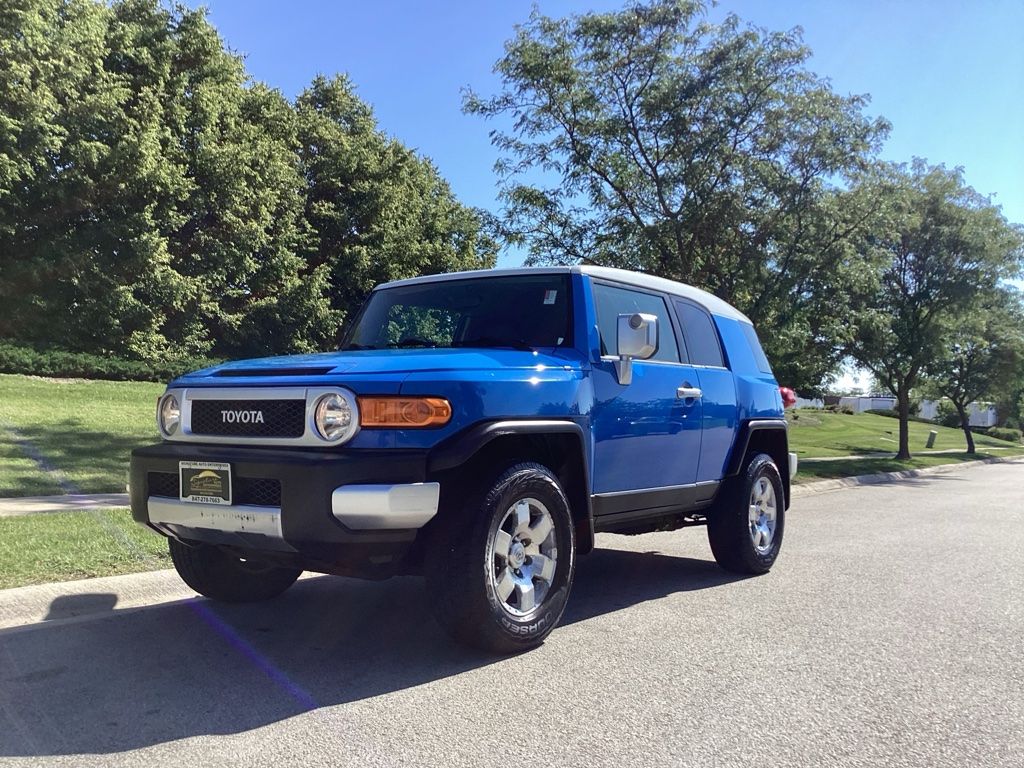 Voodoo Blue 2007 Toyota FJ Cruiser SUV / Crossover Four-Wheel Drive 5-Speed Automatic