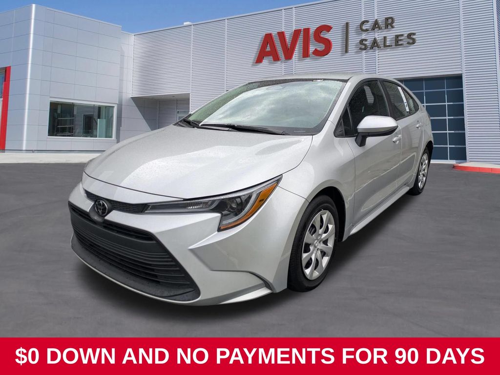 Silver 2025 Toyota Corolla Sedan Front-Wheel Drive Continuously Variable Transmission