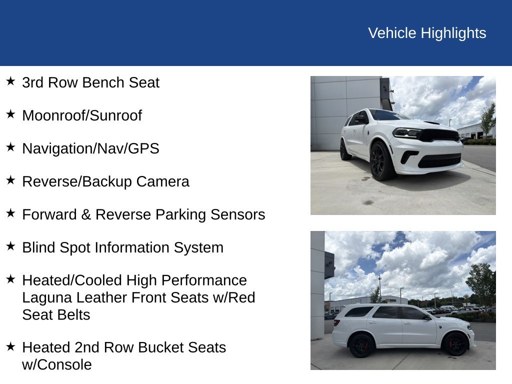 2021 Dodge Durango SRT Hellcat AWD