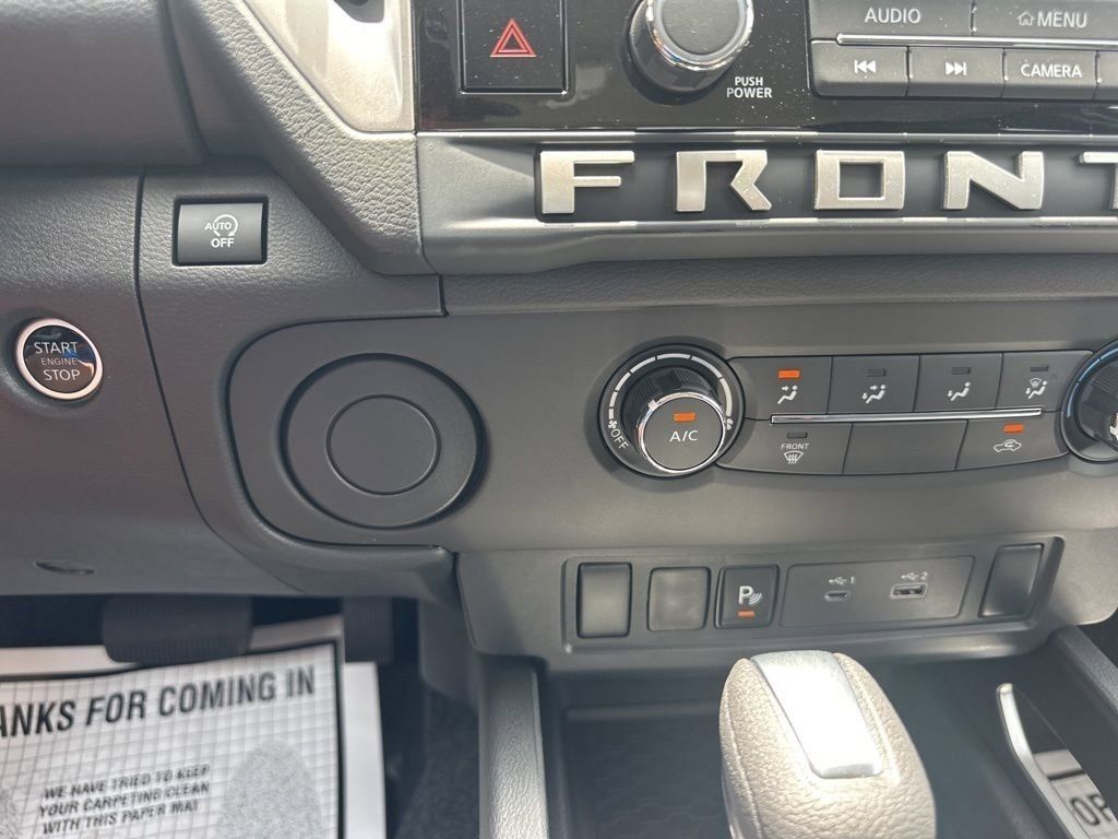 2025 Glacier White Nissan Frontier SV RWD Truck