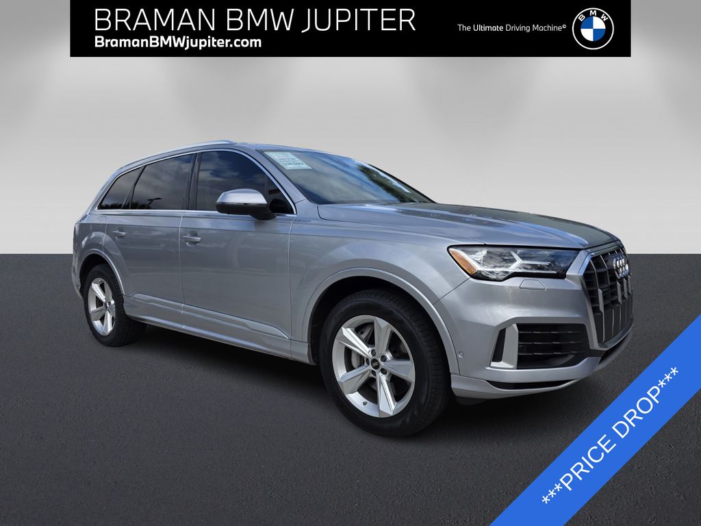 Florett Silver Metallic 2022 Audi Q7 quattro Premium 55 TFSI SUV / Crossover All-Wheel Drive 8-Speed Automatic