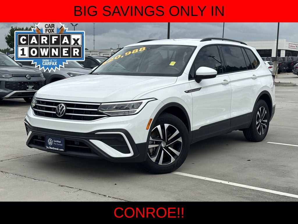 2023 Volkswagen Tiguan 2.0T S White at Community Toyota