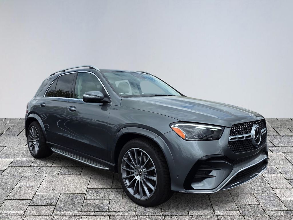 Gray (Selenite Grey Metallic) 2026 Mercedes-Benz GLE 450 4MATIC SUV / Crossover All-Wheel Drive 9-Speed Automatic