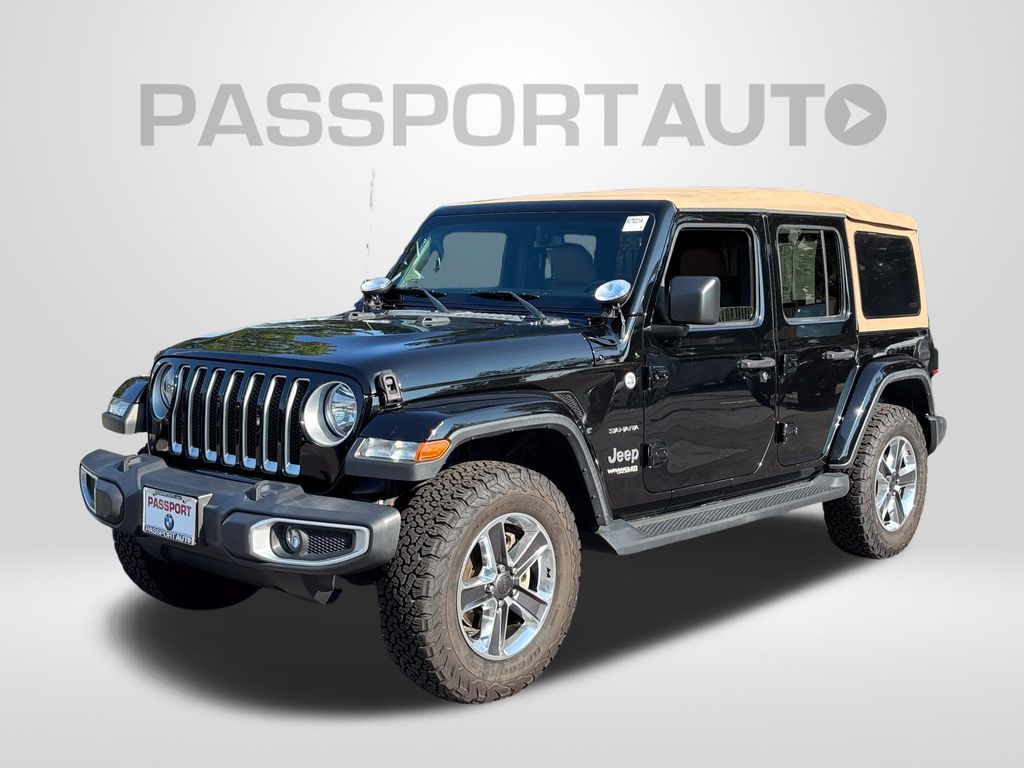 Black Clearcoat 2020 Jeep Wrangler SUV / Crossover Four-Wheel Drive 6-Speed Manual