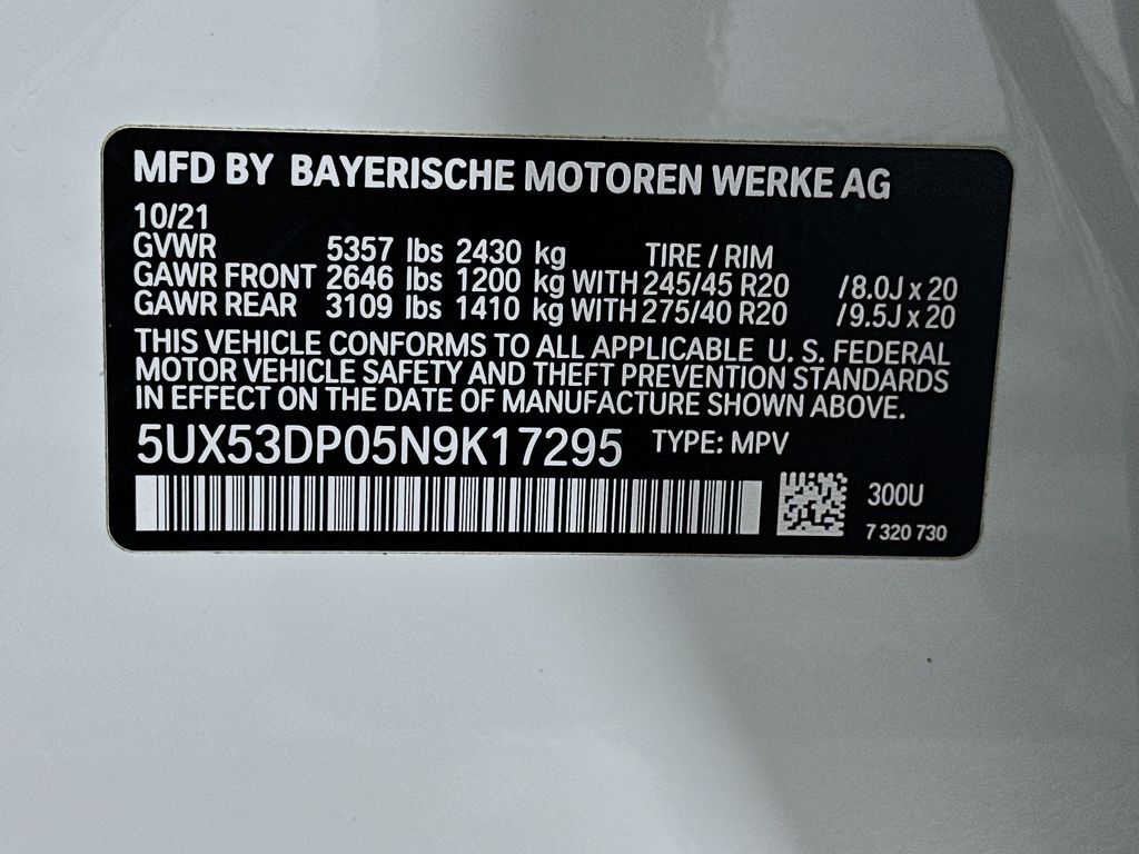 2022 BMW X3 xDrive30i 29