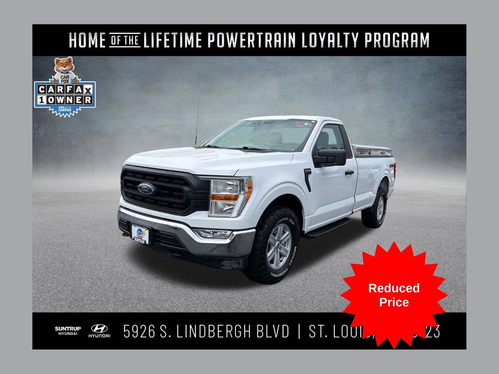 Oxford White 2021 Ford F-150 Pickup Truck Four-Wheel Drive Automatic