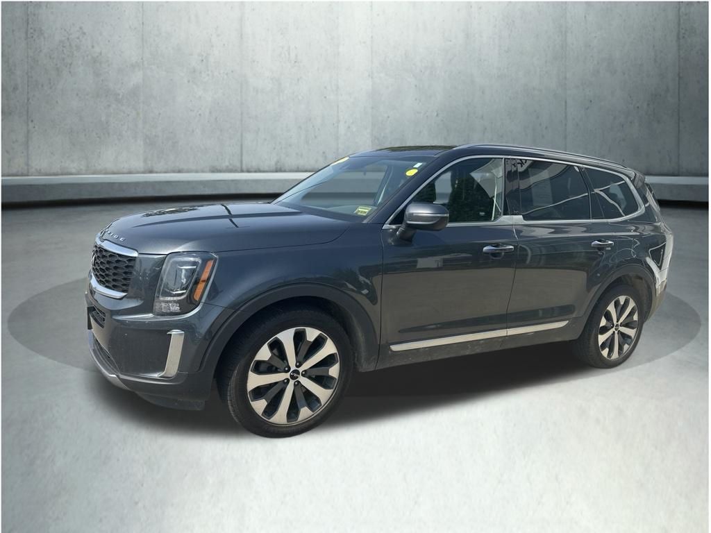Gravity Gray 2022 Kia Telluride SUV / Crossover All-Wheel Drive 8-Speed Automatic