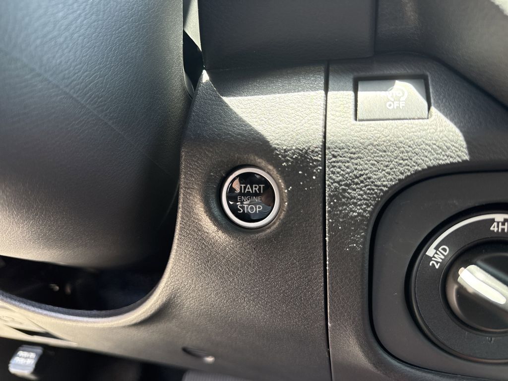 2025 Nissan Frontier PRO-4X White at Central Houston Nissan