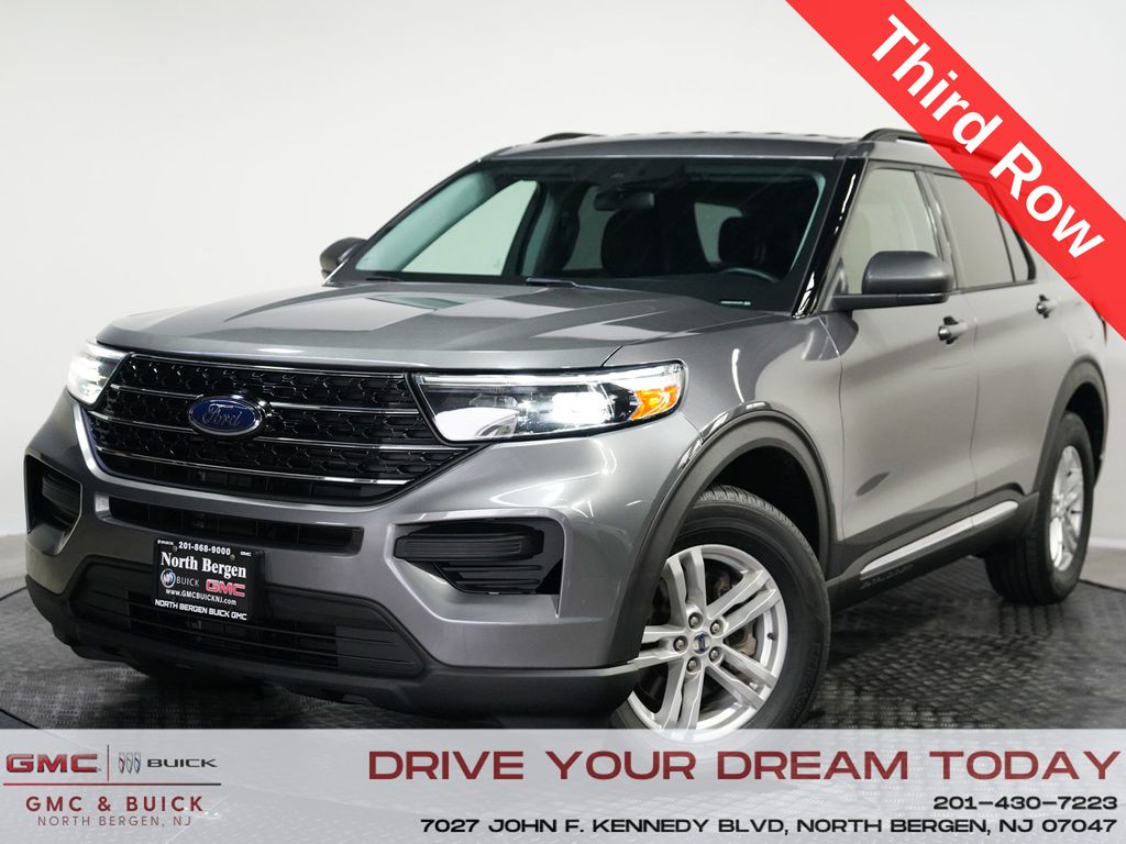 Carbonized Gray Metallic 2021 Ford Explorer SUV / Crossover All-Wheel Drive Automatic
