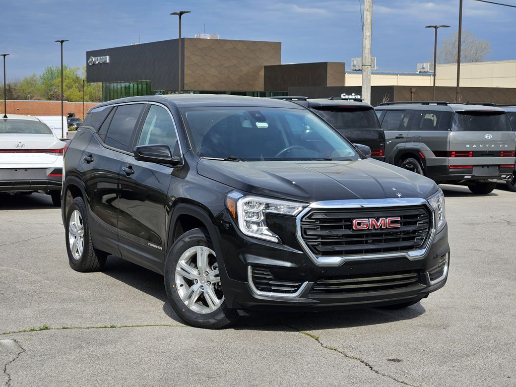 Black (Ebony Twilight Metallic) 2024 GMC Terrain SLE AWD SUV / Crossover All-Wheel Drive 9-Speed Automatic